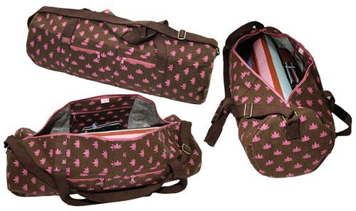 Yoga en Navidad Free Spirit Yoga Mat Bag / Hold-All by Om Padma for Yoga Bliss
