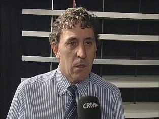 El abogado Luis del Valle, durante la entrevista con CRN