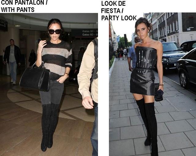 OVER THE KNEE BOOTS ARE STILL IN. OVER THE KNEE BOOTS ARE STILL IN.