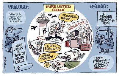 Controladores aéreos, militarizados. Controladores aéreos, militarizados.