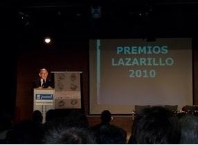 Entrega Premio Lazarillo 2010 a Pilar Lozano, Enrique Flores y Lluïssot