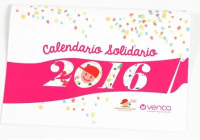 Hazte con el calendario solidario AFANOC y Venca