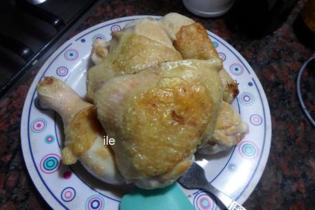 Pollo y papas o patatas a la cacerola Pollo y papas o patatas a la cacerola