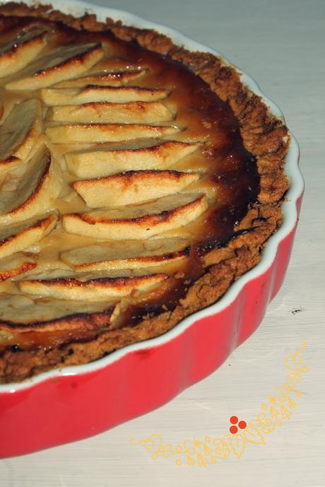 TARTA DE MANZANA CON SABOR NAVIDEÑO TARTA DE MANZANA CON SABOR NAVIDEÑO