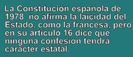 La Purísima Concepción y aconfesionalidad del Estado La Purísima Concepción y aconfesionalidad del Estado