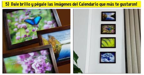 5 Pasos para convertir tu calendario en un precioso cuadro 6