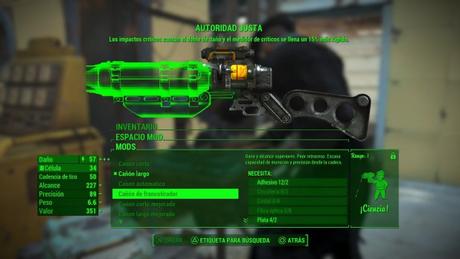 Análisis Definitivo Fallout 4 ARMAS
