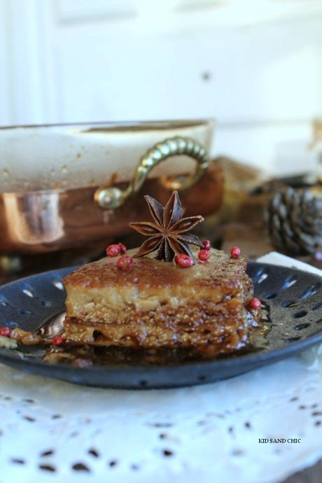 Flan de anis y pimienta rosa Flan de anis y pimienta rosa