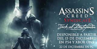 El DLC Jack El Destripador llegará a Assassin's Creed Syndicate el 15 de diciembre