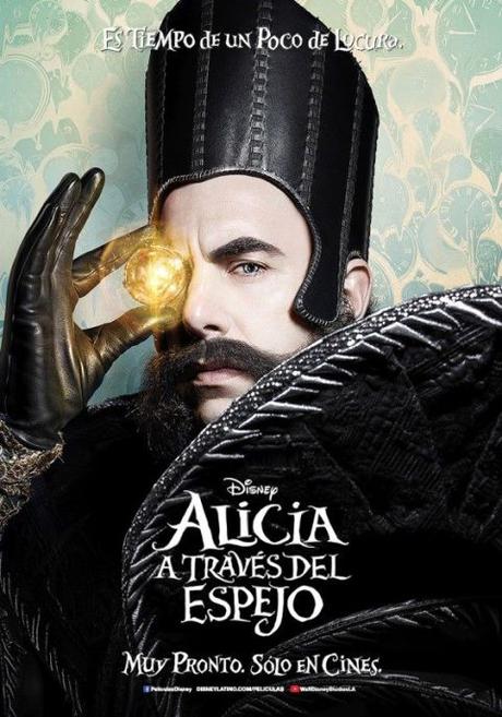 Nuevos afiches de Alicia a Través del Espejo secuela de #AliciaEnElPaísDeLasMaravillas”