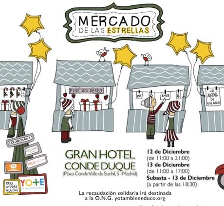 Participando en el Mercadillo de las estrellas