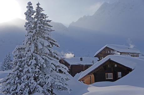 5 destinos para pasar una Navidad de cuento Visitar Mürren, Suiza Navidad