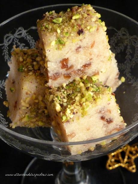 Turrón Dátiles, Almendra y Pistachos