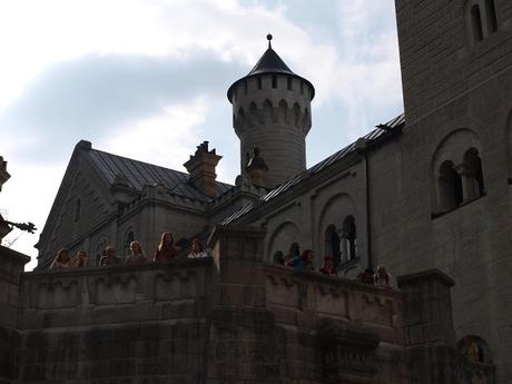 Castillo de Füssen, fotos y mapas para llegar a la tienda de entradas y autobús del castillo.