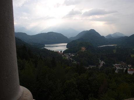 Castillo de Füssen, fotos y mapas para llegar a la tienda de entradas y autobús del castillo.