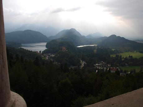 Castillo de Füssen, fotos y mapas para llegar a la tienda de entradas y autobús del castillo.