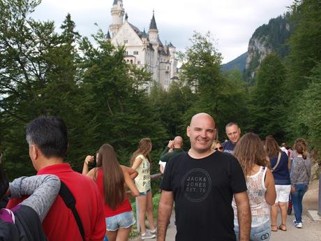 Castillo de Füssen, fotos y mapas para llegar a la tienda de entradas y autobús del castillo.