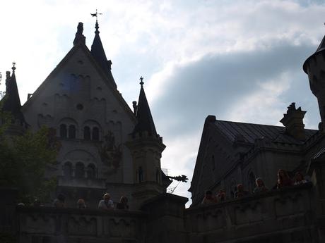 Castillo de Füssen, fotos y mapas para llegar a la tienda de entradas y autobús del castillo.