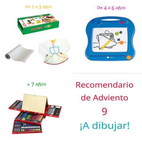 Ideas para regalar a niños. Recomendario de adviento. Días 7 a 12.