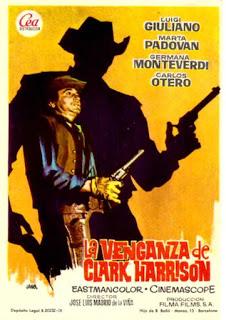 VENGANZA DE CLARK HARRISON, LA (España, Italia; 1965) Spaguetti Western