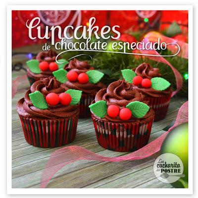 NAVIDAD 2015 (I): CUPCAKES DE CHOCOLATE ESPECIADO / CHRISTMAS 2015 (I): SPICY CHOCOLATE CUPCAKES NAVIDAD 2015 (I): CUPCAKES DE CHOCOLATE ESPECIADO / CHRISTMAS 2015 (I): SPICY CHOCOLATE CUPCAKES