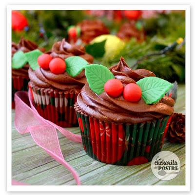 NAVIDAD 2015 (I): CUPCAKES DE CHOCOLATE ESPECIADO / CHRISTMAS 2015 (I): SPICY CHOCOLATE CUPCAKES NAVIDAD 2015 (I): CUPCAKES DE CHOCOLATE ESPECIADO / CHRISTMAS 2015 (I): SPICY CHOCOLATE CUPCAKES