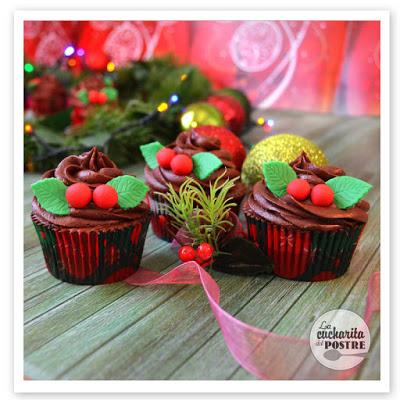 NAVIDAD 2015 (I): CUPCAKES DE CHOCOLATE ESPECIADO / CHRISTMAS 2015 (I): SPICY CHOCOLATE CUPCAKES NAVIDAD 2015 (I): CUPCAKES DE CHOCOLATE ESPECIADO / CHRISTMAS 2015 (I): SPICY CHOCOLATE CUPCAKES