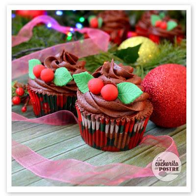 NAVIDAD 2015 (I): CUPCAKES DE CHOCOLATE ESPECIADO / CHRISTMAS 2015 (I): SPICY CHOCOLATE CUPCAKES NAVIDAD 2015 (I): CUPCAKES DE CHOCOLATE ESPECIADO / CHRISTMAS 2015 (I): SPICY CHOCOLATE CUPCAKES