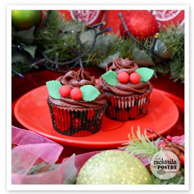 NAVIDAD 2015 (I): CUPCAKES DE CHOCOLATE ESPECIADO / CHRISTMAS 2015 (I): SPICY CHOCOLATE CUPCAKES NAVIDAD 2015 (I): CUPCAKES DE CHOCOLATE ESPECIADO / CHRISTMAS 2015 (I): SPICY CHOCOLATE CUPCAKES