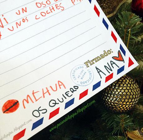 Carta a los Reyes Magos escrita por LittleAna