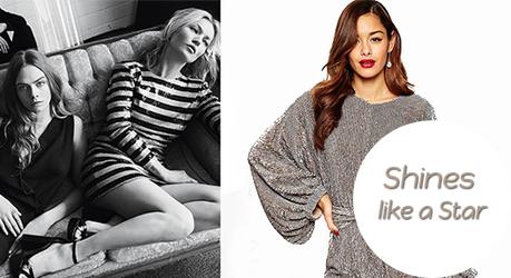 Looks con Brillo y Metalizados para Fin de Año Looks con Brillo y Metalizados para Fin de Año