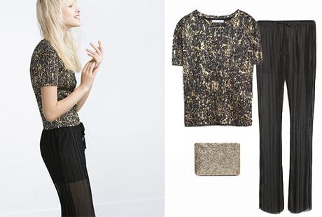 Looks con Brillo y Metalizados para Fin de Año Looks con Brillo y Metalizados para Fin de Año