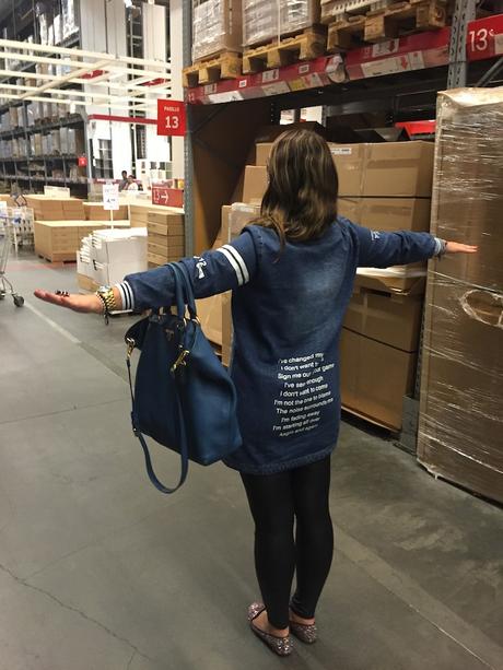 Denim letters Denim letters