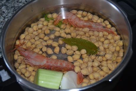 Garbanzos a la Marinera