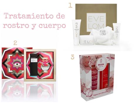 regalos navidad, rostro y cuerpo