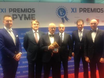 Antonaga recibe el Premio Mejor PYME del año 2015