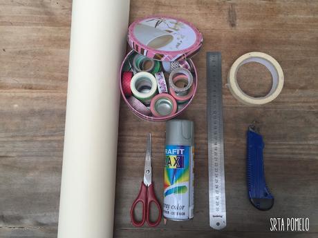 DIY: cómo hacer un organizador/pizarra.