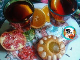 Vino caliente con especias y chocolate Vino caliente con especias y chocolate