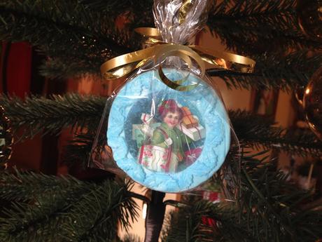 Galletas de Navidad con papel de azucar