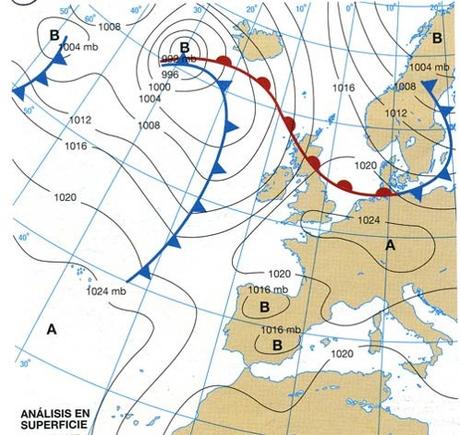 TÍPICOS TIPOS DE TIEMPO EN LA PENÍNSULA IBÉRICA TÍPICOS TIPOS DE TIEMPO EN LA PENÍNSULA IBÉRICA