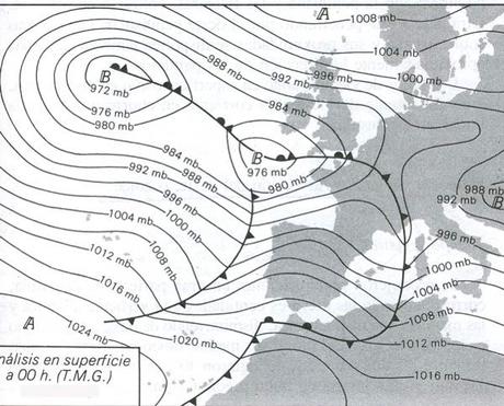 TÍPICOS TIPOS DE TIEMPO EN LA PENÍNSULA IBÉRICA TÍPICOS TIPOS DE TIEMPO EN LA PENÍNSULA IBÉRICA
