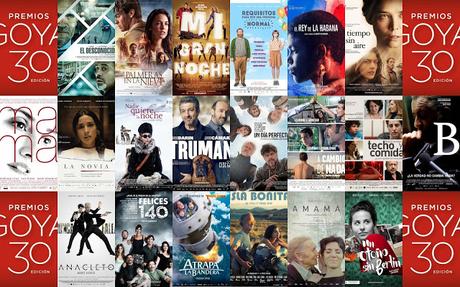 Goyas 2016 - Nominaciones