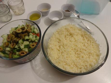 SALADE DE COUSCOUS / COUSCOUS SALAD / ENSALADA DE CUSCÚS