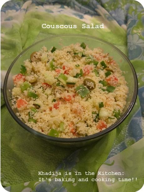 SALADE DE COUSCOUS / COUSCOUS SALAD / ENSALADA DE CUSCÚS