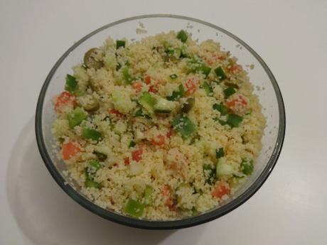 SALADE DE COUSCOUS / COUSCOUS SALAD / ENSALADA DE CUSCÚS