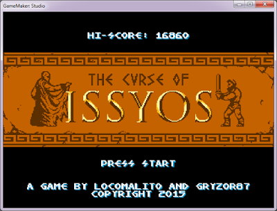 Impresiones con The Curse of Issyos - Locomalito, de vuelta haciendo lo que mejor sabe...