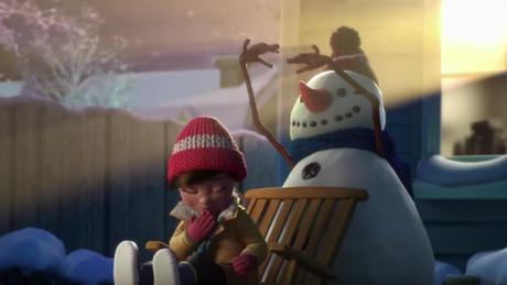 “Lily y el muñeco de nieve”, un anuncio navideño que toca la fibra sensible