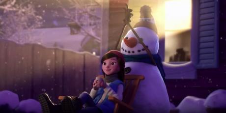 “Lily y el muñeco de nieve”, un anuncio navideño que toca la fibra sensible
