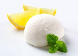 Helado al limón