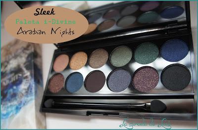 UNA SEMANA CON... SLEEK, paleta i-Divine, Arabian Nights. (Looks 1 y 2)